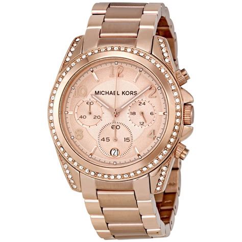 reloj michael kors mujer rosa|michael kors reloj mujer blanco.